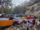 13 dead as bus from Pune to Mumbai falls into gorge