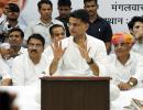 Cong interacts with Rajasthan MLAs, Pilot keeps away