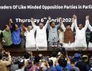 Finalising PM face not on Patna Oppn meet's agenda