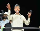 50 held for violence during Chandrababu Naidu's rally