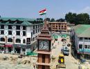 Tiranga Flies Over Srinagar's Ghanta Ghar