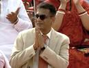 CJI's 'namaste' gesture as Modi lauds SC at Red Fort