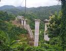 18 killed as railway bridge collapses in Mizoram