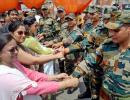 Soldiers Celebrate Raksha Bandhan