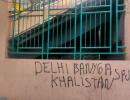 2 held for pro-Khalistan graffiti on Delhi Metro walls