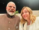 Meloni says 'Melodi'; Always a delight, replies Modi