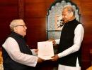 Gehlot resigns as CM, says results unexpected