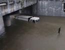 SEE: Container truck goes under as Chennai is flooded