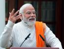 Modi recalls his intimate relations with Christians