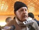 Will face same fate as Gaza if...: Farooq Abdullah