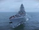 Stealth guided missile destroyer Imphal commissioned