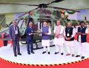 Modi unveils India's biggest copter production facility