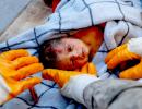 20-Day-Old Baby Survives Earthquake