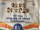 Maulana Azad missing from plenary ad, Cong apologises