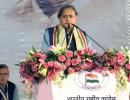 In order not to alienate majority...: Tharoor to Cong