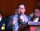 No 'Mahabharat' between govt and judiciary: Rijiju