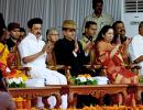 Truce in TN? Stalin, ministers attend guv's tea party