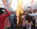 Maurya among 10 booked for burning Ramcharitmanas