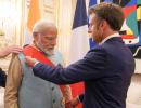 Modi conferred with France's highest award