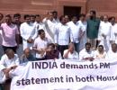 NDA vs INDIA at Parliament over crimes against women