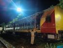 1 held for burning train coach in Kerala