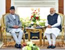 What Modi said after meeting Nepal PM Prachanda