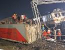 How rescue teams worked overnight at train crash site