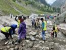 NDRF conducts aerial surveys ahead of Amarnath yatra