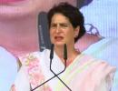 Some abandoned Cong for...: Priyanka's dig at Scindia