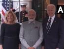 Bidens receive Modi at White House for intimate dinner