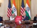 Biden gifts special t-shirt to Modi with 'AI' quote