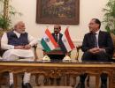 Modi has hectic day one: Meets Egyptian PM, diaspora...