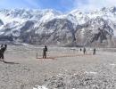 PIX: Amid standoff, soldiers play cricket near LAC