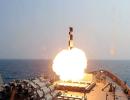 Navy Tests Ship-Launched BrahMos Missile