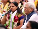 Kavitha leads hunger strike over Women's Quota Bill