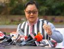 Rahul Gandhi speaks the language of...: Rijiju