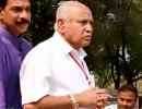 Yediyurappa's rally cancelled as BJP members protest