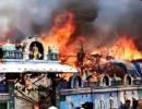 Fire erupts at Andhra Pradesh temple, no loss of life