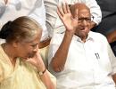 NCP leaders weep as Pawar announces resignation