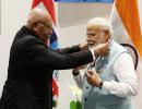 Modi conferred with highest honours of Fiji, PNG