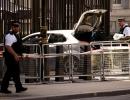 Car crashes into gates of British PM's residence