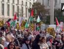 Gaza war: Pro-Palestine protesters storm US streets