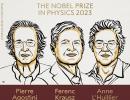 3 share Nobel Prize in physics for study of electrons