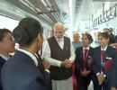 Modi flags off 'Namo Bharat' train, India's 1st RRTS