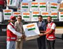 India sends 38.5 tonnes of aid to Palestine