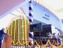 Navy's advanced warship Mahendragiri launched