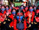 When Goddess Kali Performed Dahi Handi