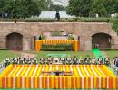 PIX: G20 leaders bow to Mahatma Gandhi at Rajghat