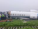 Small plane skids off runway at Mumbai airport, 8 hurt