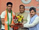 Boxer Vijender Singh dumps Congress, joins BJP